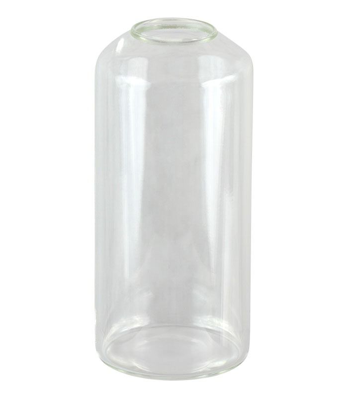 El vaso de prueba de vidrio RTFOT presenta una abertura convexa con un diam; 2mm; 1,2mm