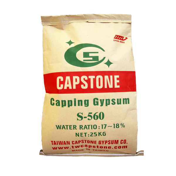 Yeso de refrentado, resistencia 560 kgf/cm² (8000 psi), fraguado 30 min, relación agua/yeso 17–18%, saco 25 kg.