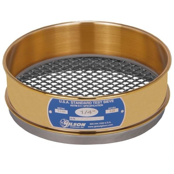 tamiz - 8" - 1/4" (6,3mm) - FILTRA