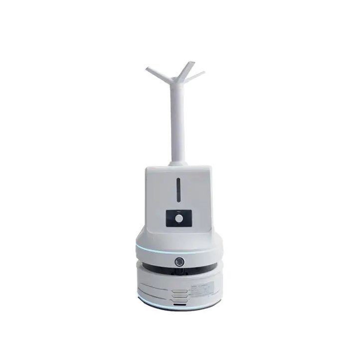 Robot de desinfección por atomización 0,3–0,8 m/s