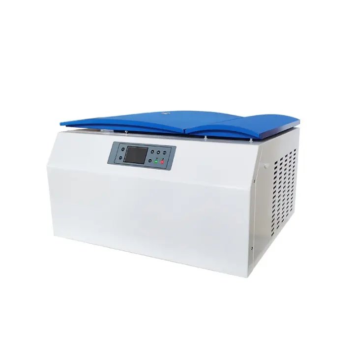 Centrífuga refrigerada de sobremesa de alta velocidad multirrotor 4 × 500 ml