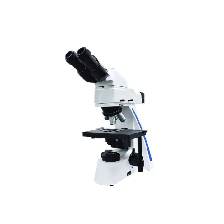 Microscopio biológico de fluorescencia ocular 10x/22 mm, cabezal trinocular