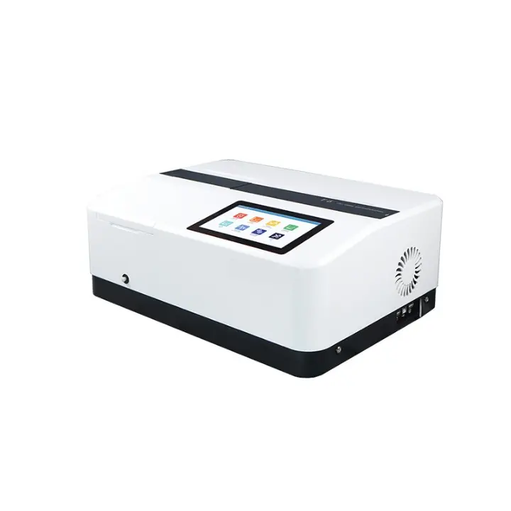 Espectrofotometro UV/Vis con pantalla tactil