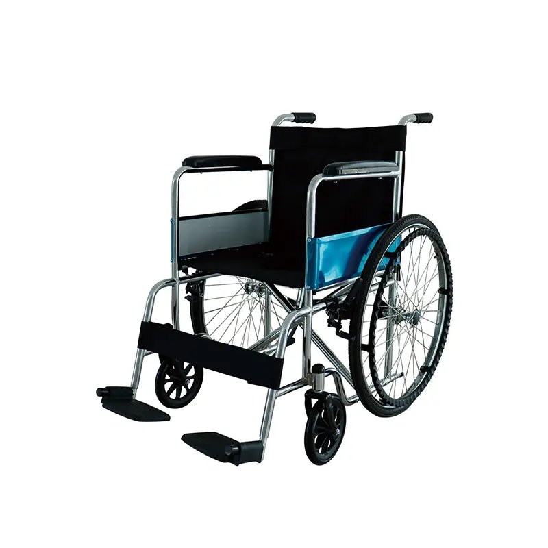 Silla de ruedas manual capacidad 100 kg dimensiones 1050 × 710 × 900