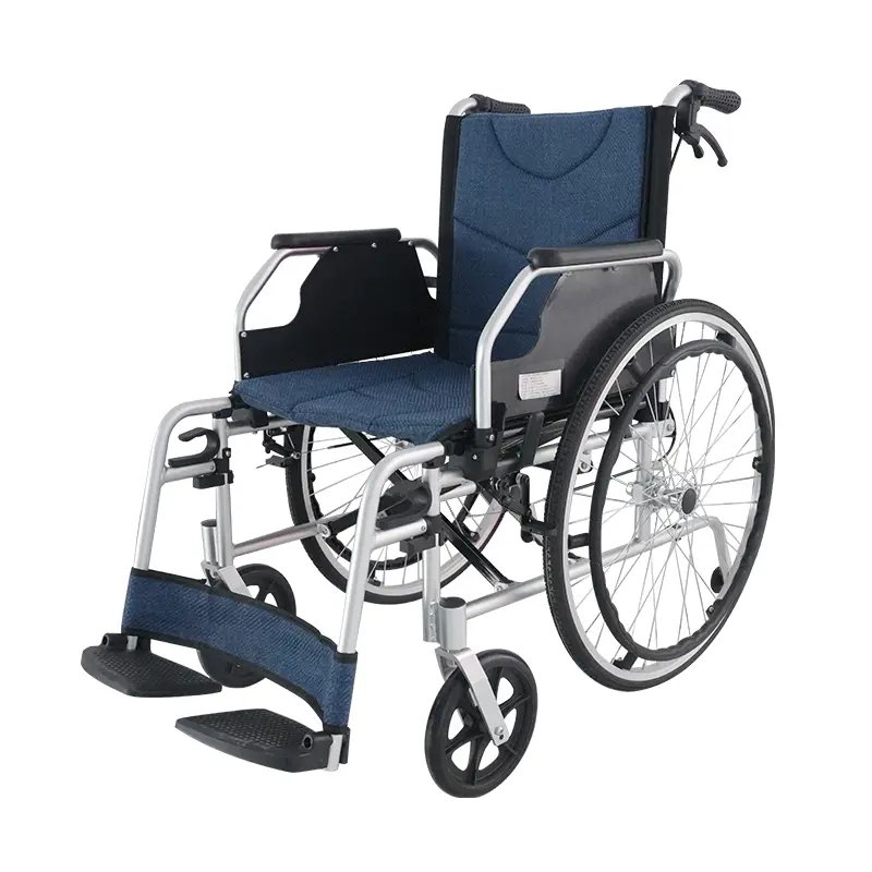 Silla de ruedas manual capacidad 100 kg dimensiones 800 × 310 × 720