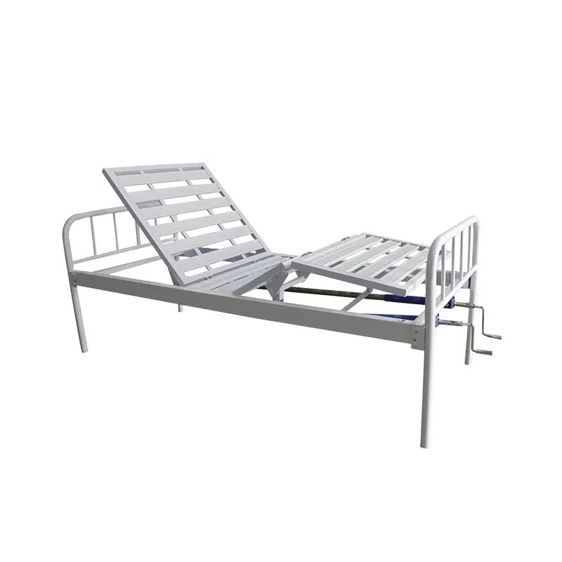 Cama hospitalaria de doble manivela dimensiones 2080 × 915 × 500