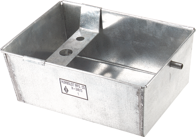 H-24612 Cuenco neumatico de acero inoxidable