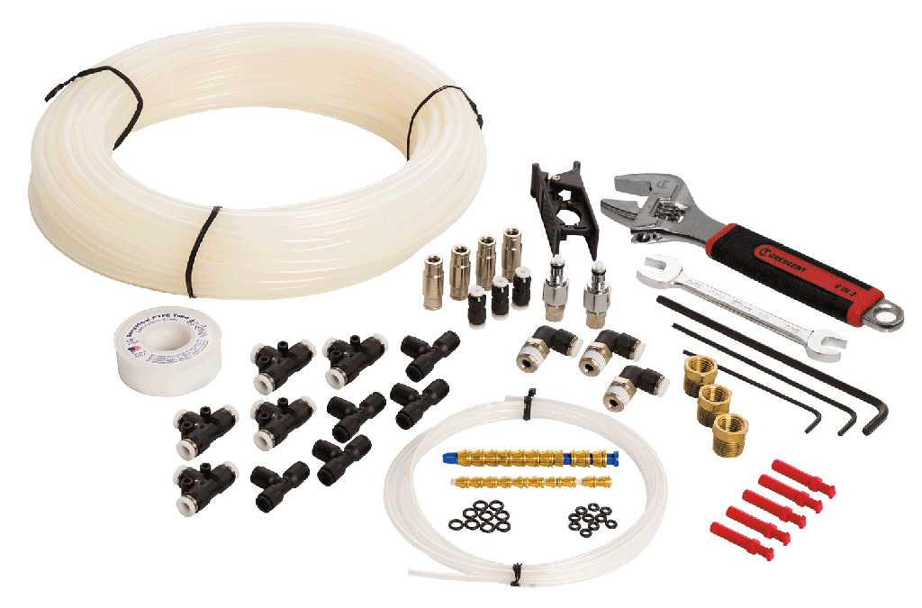 Kit de instalacion y repuestos para configuracion permanente/triaxial
