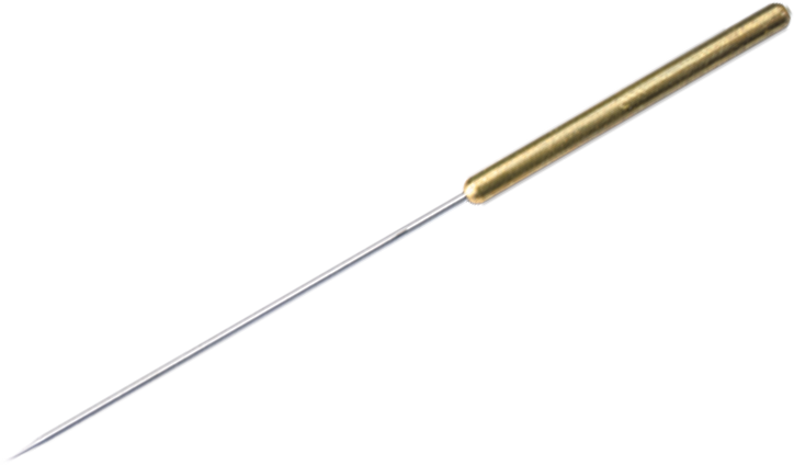 Aguja de penetracion para material bituminoso, 40-45mm