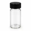 Vial de Vidrio 20ml (100pcs/pk) con tapa rosca, BellVialWSC-20ml