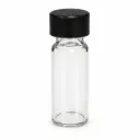 Vial de Vidrio transparente 2ml (12 X 32 MM) - (100pcs/pk) con tapa rosca
