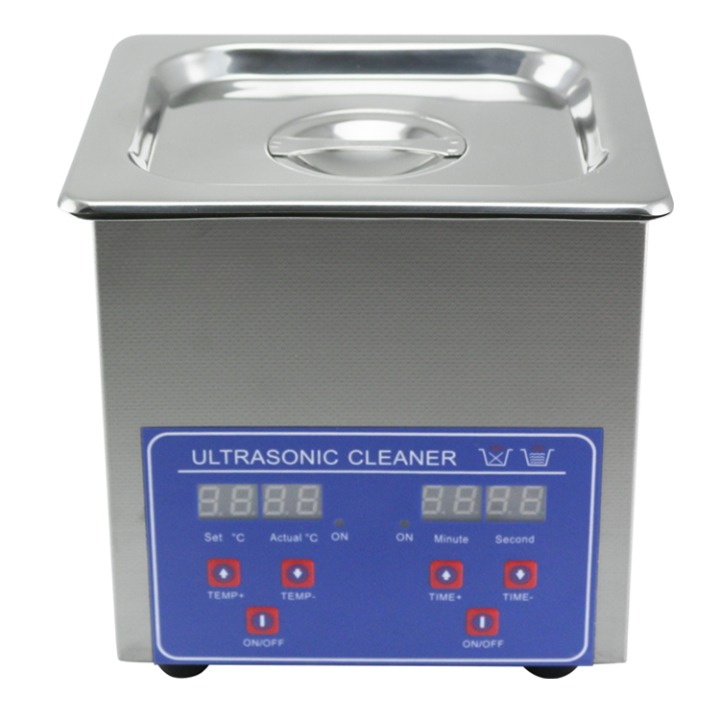 Bano ultrasonico con calefaccion 3 Lts, 1-30 min, Temp RT-80 °C, BellBanUltrS30D