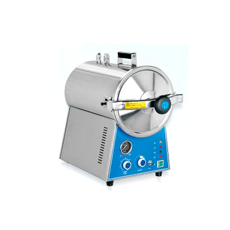 Autoclave 220V 50 HZ, horizontal 16 Lts, 134 °C, Rango Temp0-60min,543x328x423mm