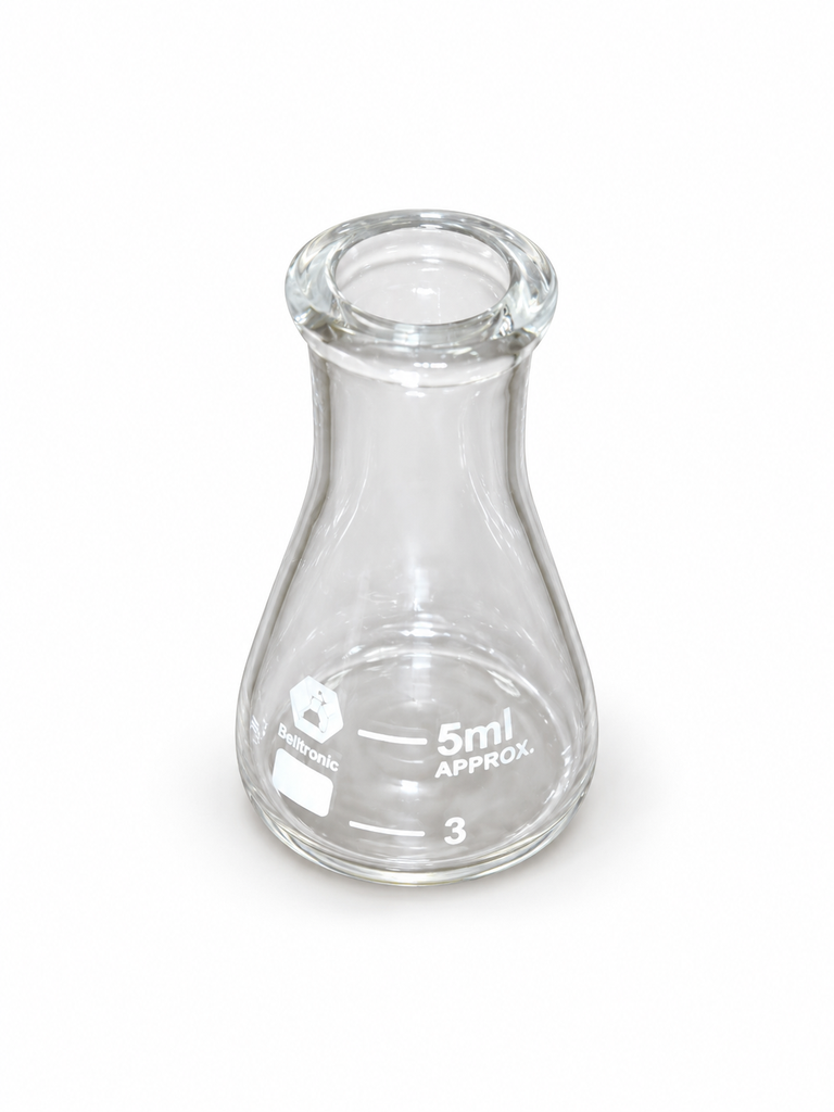 Matraces Erlenmeyer de cuello estrecho y graduacion 10ML BellVid-EMatraceCECG-10