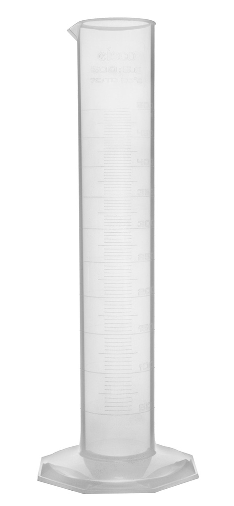 Probeta plastica de 500ml