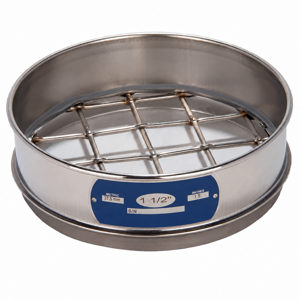 Tamiz - 8" - 1-1/2" (37,5mm) acorde a ASTM E-11