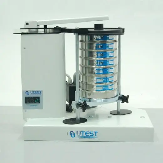 Tamizadora motorizada rotatap, para tamices de ø200 mm (8"), 50 hz, monofasico.