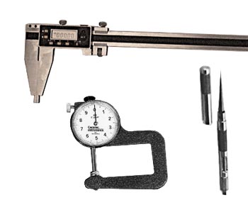 Calibres y galgas de espesores