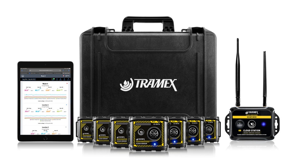 Tramex Remote Environmental Monitoring System - TREMS-10