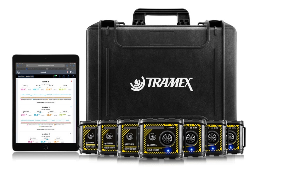Tramex Remote Environmental Monitoring System Accessory Pack - AP-TREMS-10