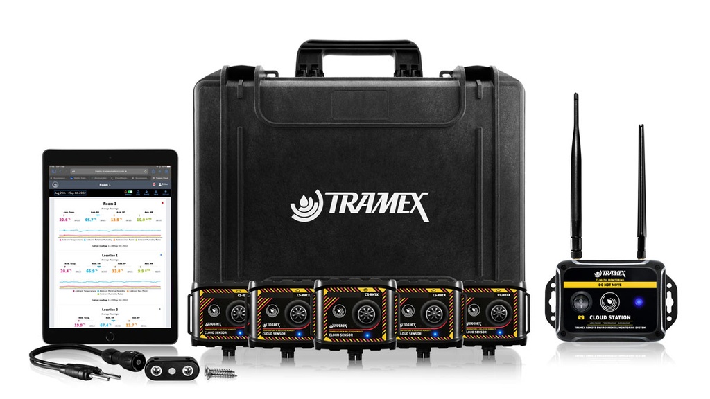 Tramex remote environmental monitoring system wme/mc - TREMS-WME/MC