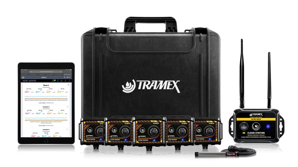 Tramex remote environmental monitoring system xtra - TREMS-Xtra