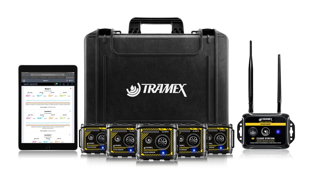 Tramex Remote Environmental Monitoring System - TREMS-5