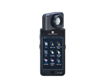 CL-70F CRI – Paquete Medidor de Iluminancia: incluye el medidor CL-70F CRI (modelo A8FG-10