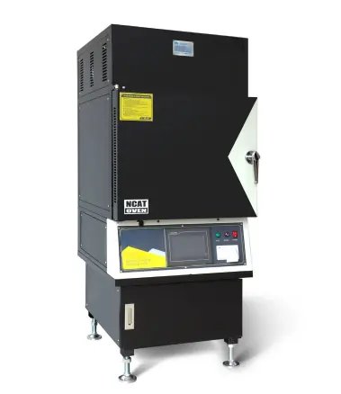 Horno de Ignicion NCAT, hasta 4000gr, T operacion 800°C, camara 350x440x330mm