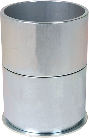 Molde de compactacion marshall, 4" (base fija)