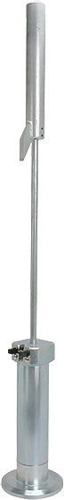 Martillo Marshall de 6" con pie cónico (molde giratorio), para compactador de automóviles