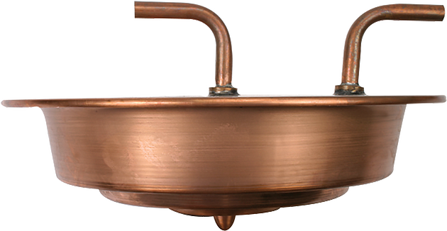 Extractor de reflujo de asfalto, 1000 g, condensador de cobre de tubo de 0,5" con tubos de entrada/salida de agua