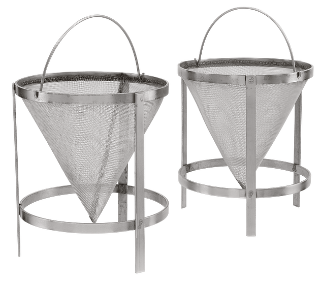 Extractor de reflujo de asfalto, 2000 g, cono de malla metalica, soporte para muestras de 1000 g (juego de 2)