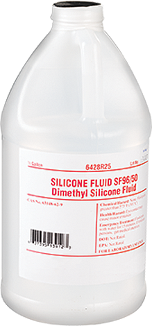 Fluido para baño, silicona de alta temperatura, 0,5 galones