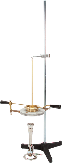 Probador de punto de inflamacion y combustion de gas natural en cleveland