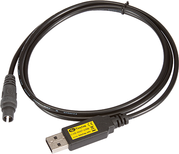 Cables de descarga de registradores, USB