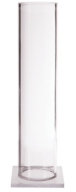 Recipiente de calibracion, plastico