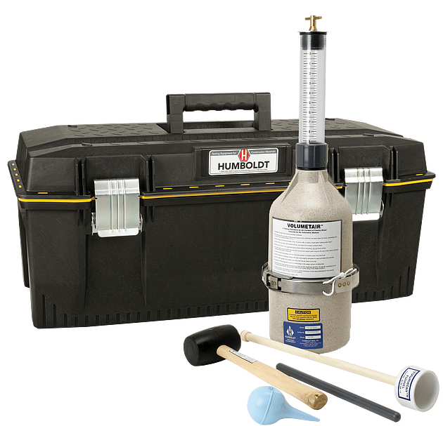 Medidor de aire volumetrico