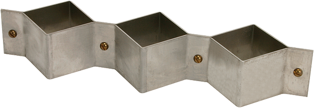 Molde de cubo de cemento, construccion estampada