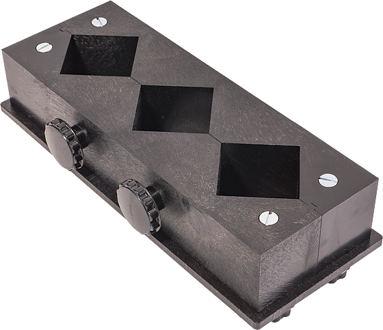 Molde cubico, 2" Econ-o-Cube