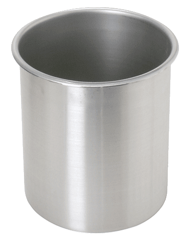 Vaso de precipitados, 6 litros, acero inoxidable