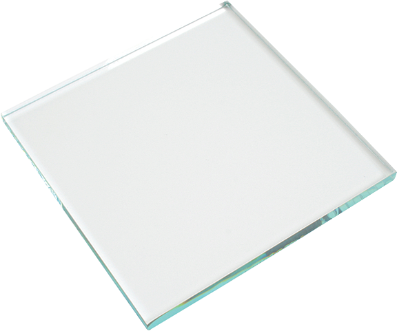 Placa de vidrio para juego de puente micrométrico