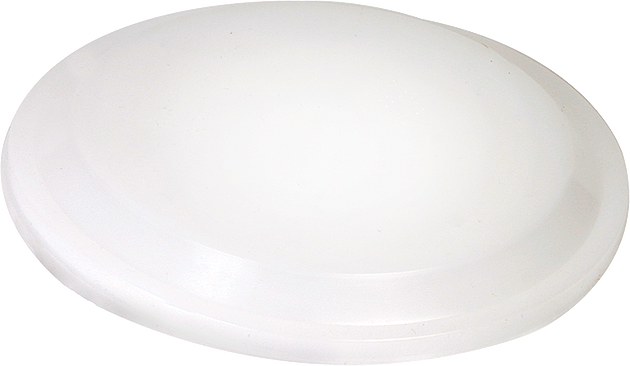 Tapa de plastico para molde cilindrico H-3041 de 6" x 12" (152 x 305 mm).