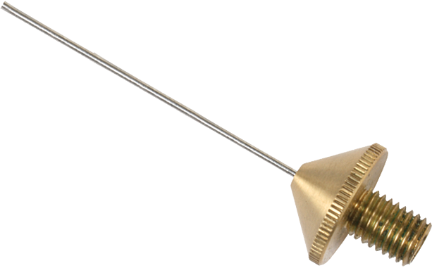 Aguja vicat: aguja de ajuste inicial