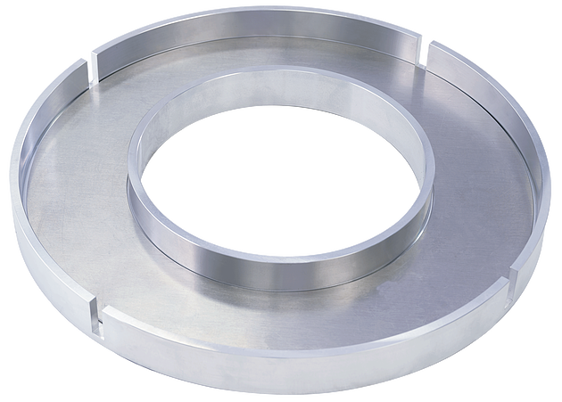 Molde de fundicion para dispositivo de pulido de tres ruedas