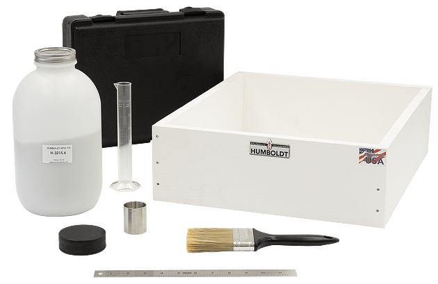 Kit de prueba de manchas de arena