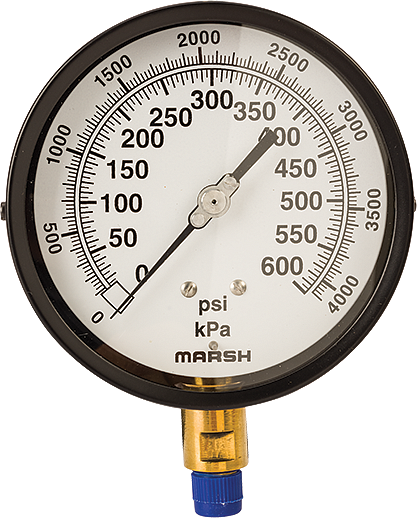 Manómetro para autoclave