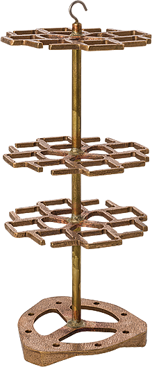 Soporte para barra de prueba de mortero, 5"