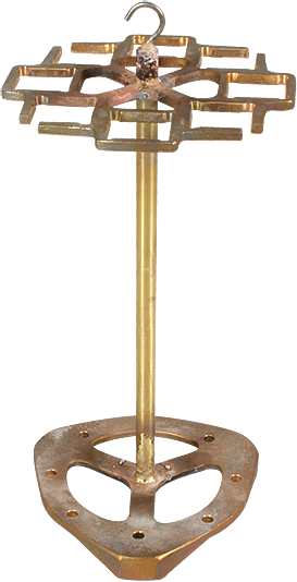 Soporte para barra de prueba de mortero, 10"