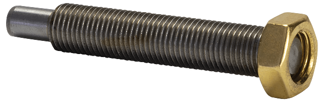 Conjunto de tornillo elevador, collar de tuerca y yunque para comparador de longitud H-3250